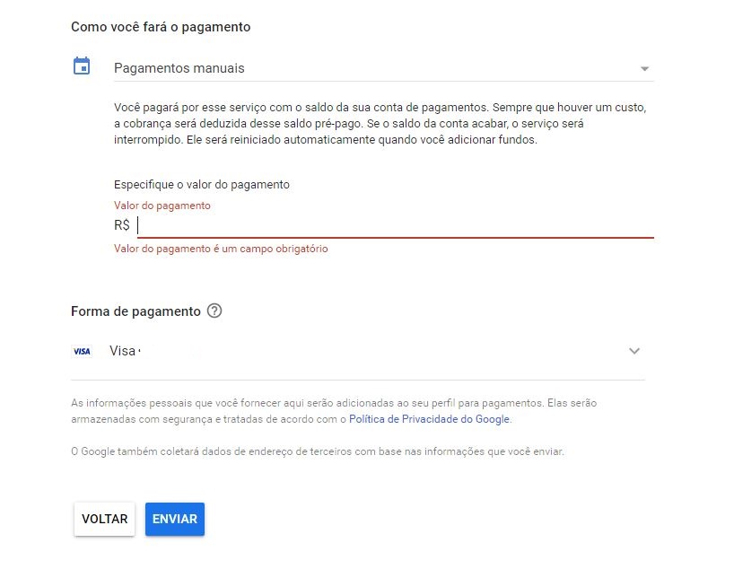 Passo 1 Como criar conta no Google Ads