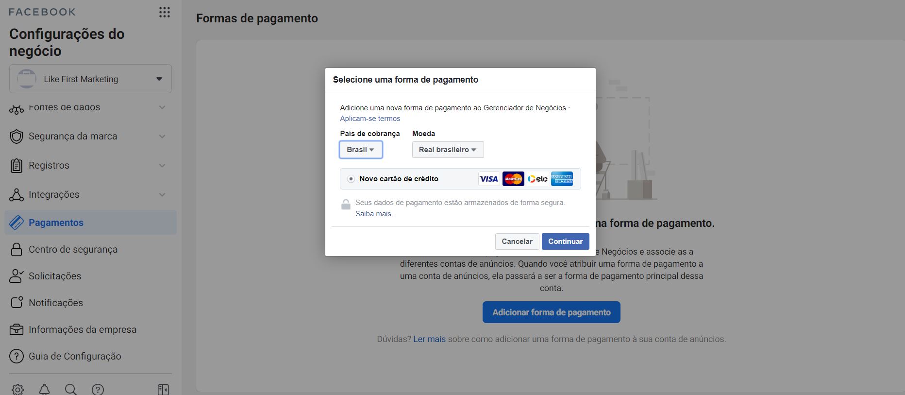 Passo 12 Como criar uma BM